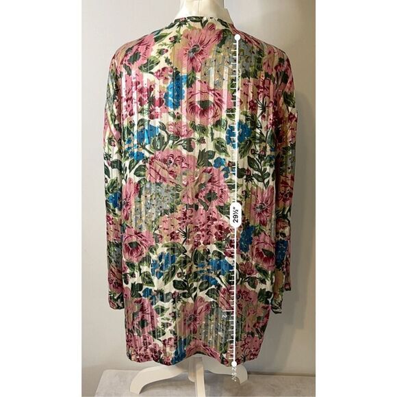 Vintage Gold Label Victorias Secret Pajama Top Robe LARGE - Picture 5 of 8